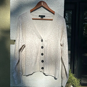 Sanctuary Cream Leopard 🐆 Print Cardigan